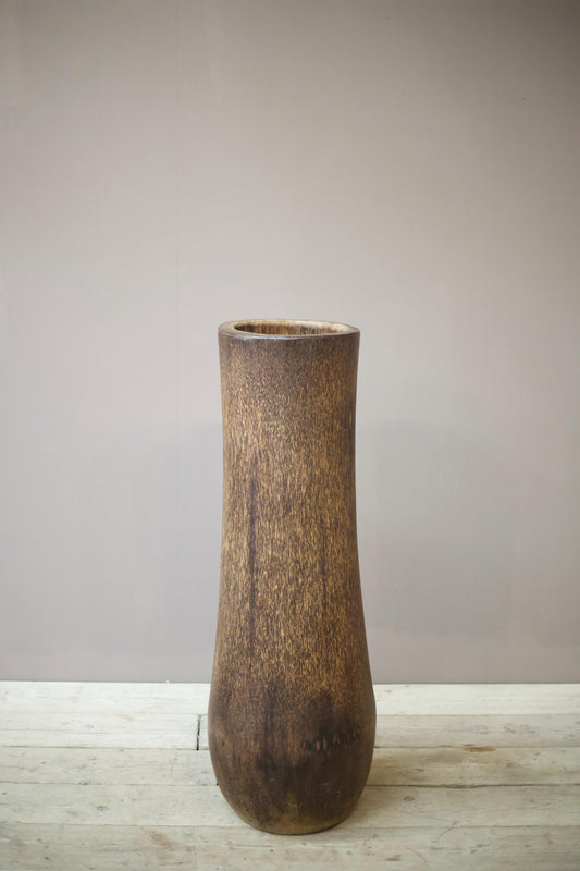 20th century African banana tree floor vase