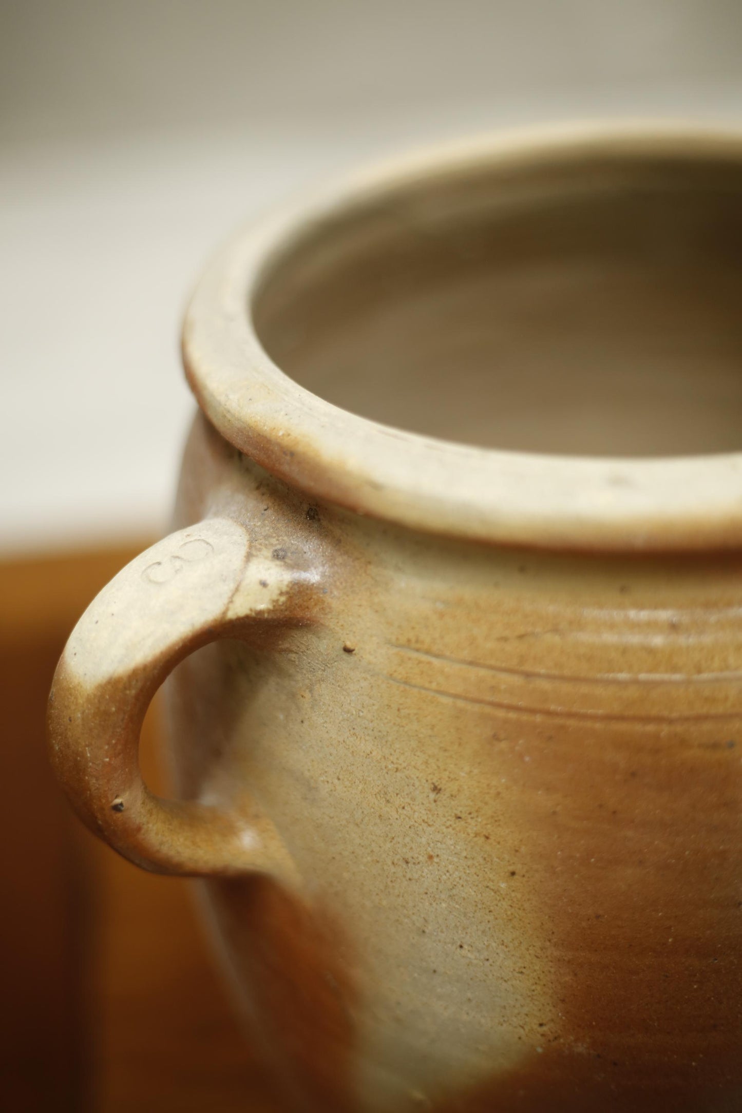 Early 20th century French confit pot